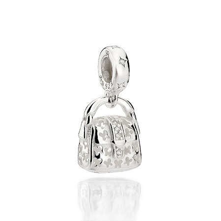 BERLOQUE BOLSA PRATA 925 COM ZIRCÔNIAS. MED 2,1CM ROMMANEL 840136