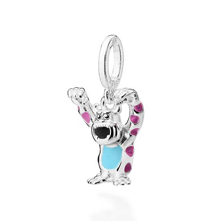 PINGENTE PRATA 925 SULLEY MONSTROS S.A. COM APLICAÇÃO DE RESINA. MED 2,4CM ROMMANEL 840282