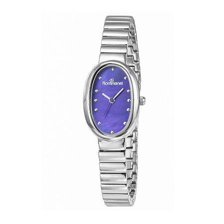 RELÓGIO ANALÓGICO SOCIAL PRATA ROMMANEL 650142