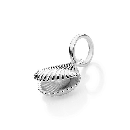 PINGENTE CONCHA ENTREABERTA PRATA 925. MED 1,8CM ROMMANEL 840308