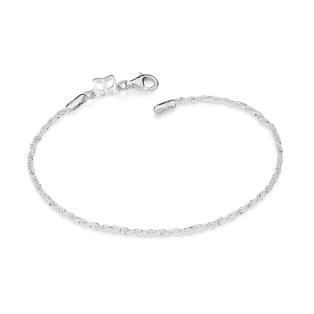 PULSEIRA PRATA 925 FIO BAIANO. MED 18CM ROMMANEL 850119