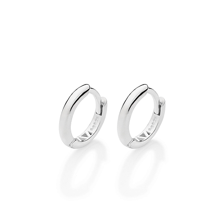 ARGOLA LISA PRATA 925. MED 1,2CM ROMMANEL 820316