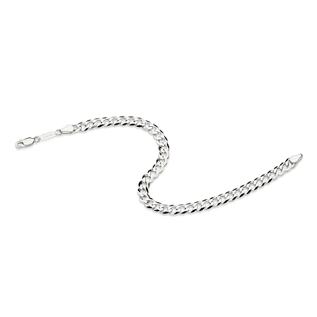PULSEIRA PRATA 925 ELO GROUMET. MED 21CM ROMMANEL 850059