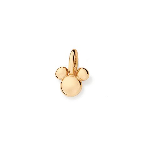 PINGENTE FOLHEADO A OURO MICKEY ABAULADO. MED 1,2CM ROMMANEL 543017