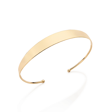 BRACELETE ARO LISO COM BOLAS NAS PONTAS. MED 6CM ROMMANEL 552263