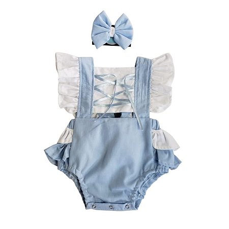 Romper Infantil Cinderela