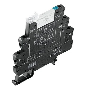 WEIDMULLER TRZ 24VDC 1CO - Acoplador a Relé 1122880000 - JUNPLUS WEIDMULLER TRZ 24VDC 1CO - Acoplador a Relé 1122880000 - JUNPLUS