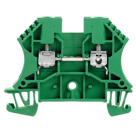 Conector Parafuso WDU 4 Verde - 4mm²