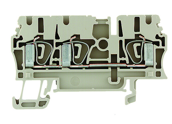 WEIDMULLER Conector Mola ZDU 2.5/3AN - 2.5mm² 3 Conexões