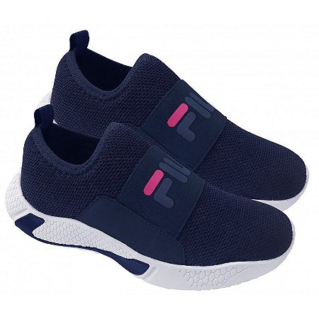 Tênis Fila Fit Slip - Marinho - BriFer Store