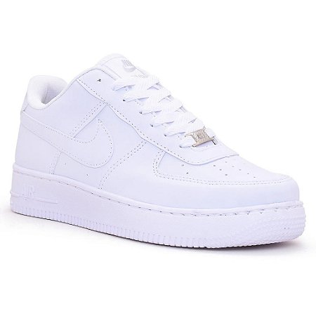 nike air force cano baixo branco