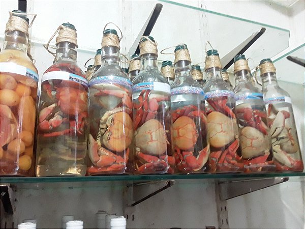 Cachaça artesanal - Sabores variados