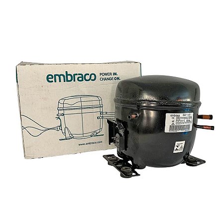 Compressor Embraco 1/4 110v 60Hz Gás R134a EGAS80HLR 820BTUS/H