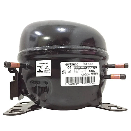 Compressor Embraco 1/5 110v 60Hz Gás R134a EMR70HLR 630BTUS/H