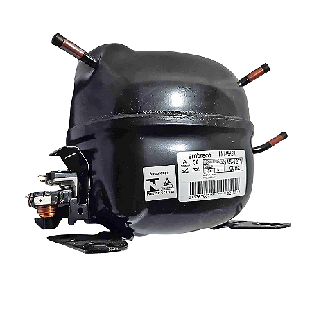 Compressor Embraco 1/8 110v 60Hz R134a EMI45HER 420BTUS/H