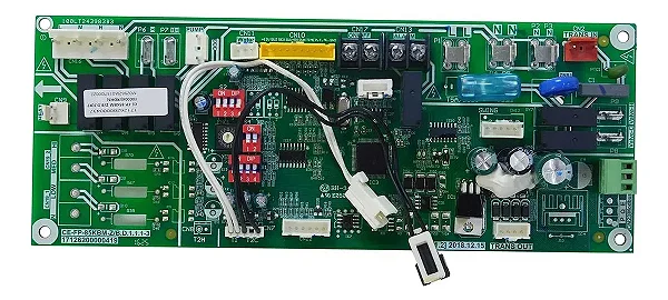 Placa Controle Principal 201380490957 Evaporadora Fan Coil Cassete Hidronico 40HK 10/12/16 Springer Carrier