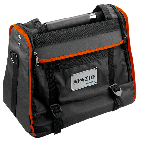 Mala Para Ferramentas Com Alça Inox Spazio Orange Plus