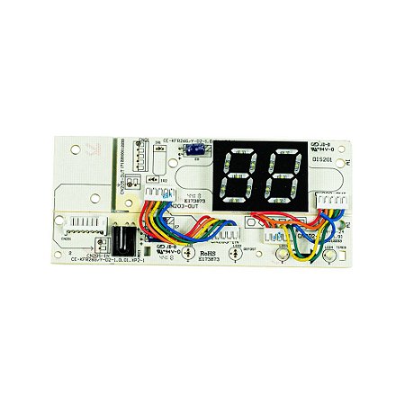 Placa Receptora Evaporador 201332391359 Ar Condicionado 7500 - 24000 BTUs Midea Vize