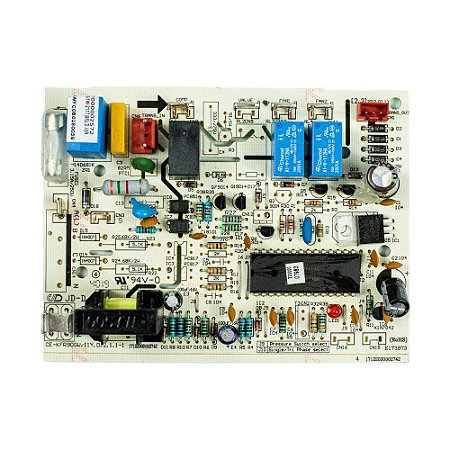 Placa Principal Condensador 201337990006 Ar Condicionado 22000 - 28000 BTUs Hi-Wall Carrier Springer Midea