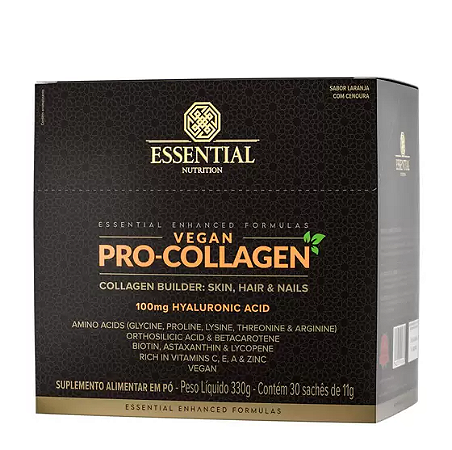 Pro Collagen Vegan Laranja com Cenoura 330g - Essential