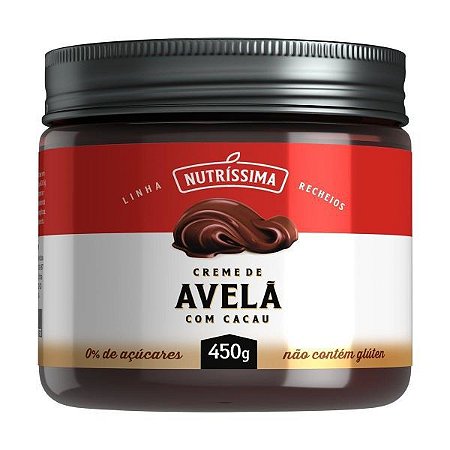 Creme De Avelã Com Cacau - 450G Nutríssima
