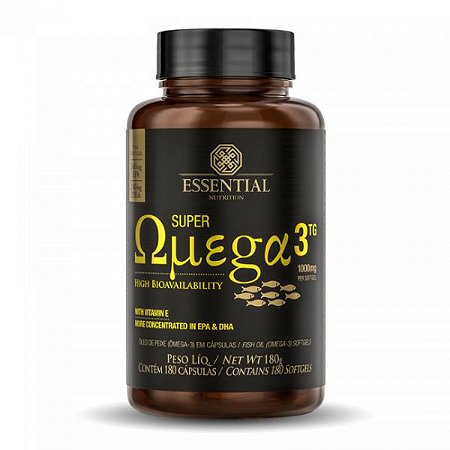 Super Omega-3 TG 90 cápsulas (1000mg) - Essential Nutrition