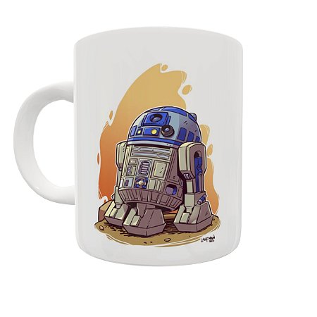 Caneca Coleção Star Wars - R2D2