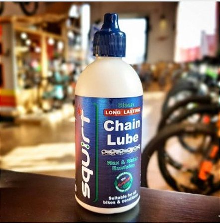 LUBRIFICANTE / CERA SQUIRT LONG LASTING CHAIN LUBE PARA CORRENTE 120ML