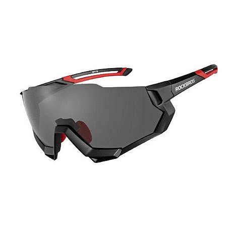 Oculos De Ciclismo Rockbros polarizado + 05 Lentes