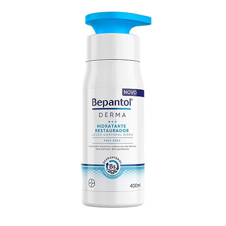 Bepantol Derma Loção Corporal  Hidratante Restaurador Pele Seca 400ml