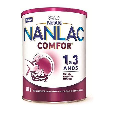 Fórmula Infantil NANLAC Comfor 3 800g Nestlé