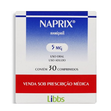 Naprix 5mg com 30 comprimidos Libbs