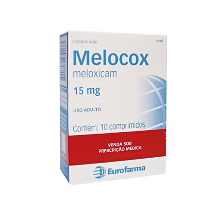 Melocox 15mg com 10 comprimidos Eurofarma