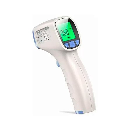 Termômetro Digital Laser Infravermelho Febre De Testa Corpo Sem Contato