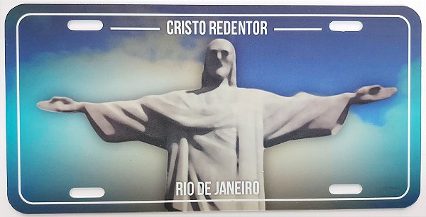 Placa Cristo Redentor