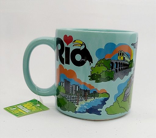 Caneca 360 ml Pontos turísticos