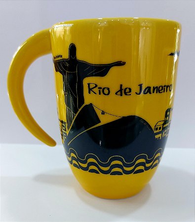 Caneca alça vazada