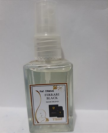PERFUME INSPIRAÇÃO FERRARI BLACK  30ml