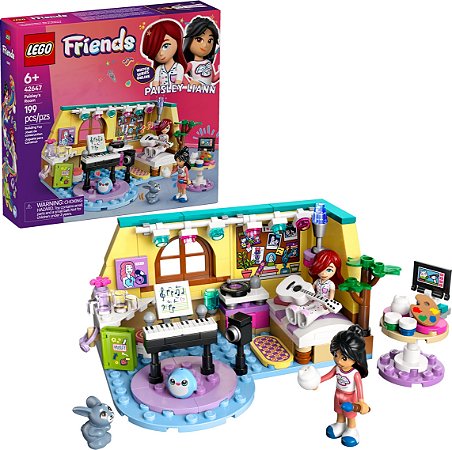Lego 42647 - O Quarto Da Paisley - Lego Friends