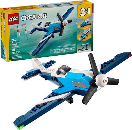 Lego 31160 - Aeronave Aviao De Corrida - Lego Creator