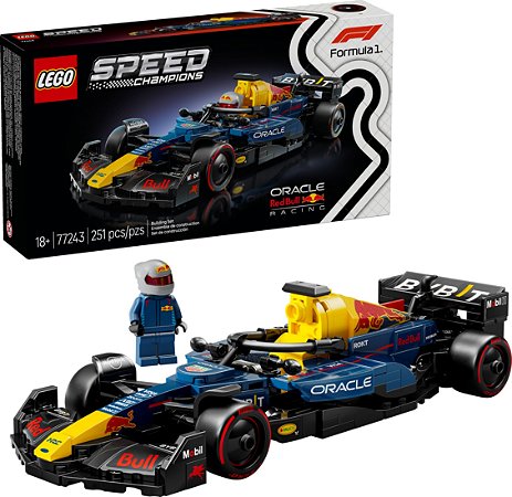 Lego 77243 - Carro de Corrida Oracle Red Bull Racing RB20 F1 - Lego Speed Champion