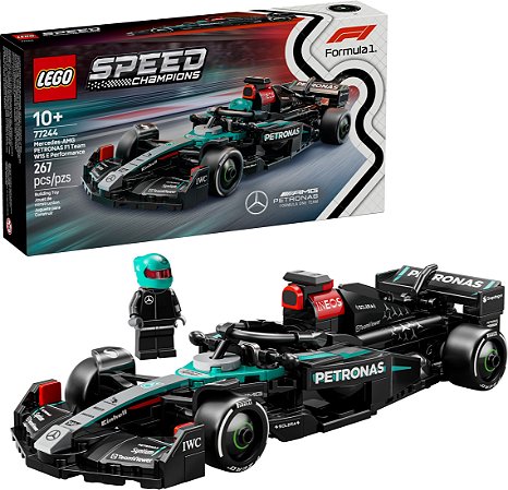 Lego 77244 - Carro de Corrida Mercedes AMG F1 W15 - Lego Speed Champions