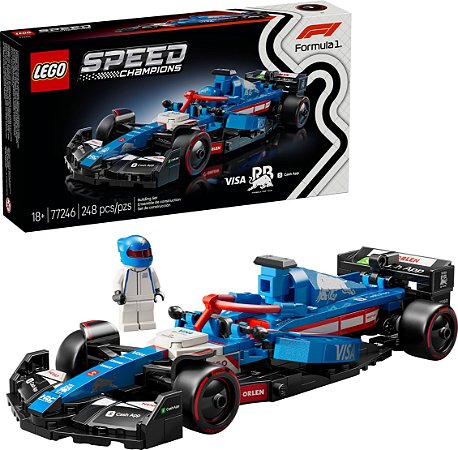 Lego 77246 - Carro de Corrida Visa Cash App RB Vcarb 01 F1 - Lego Speed Champion
