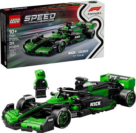 Lego 77247 - Carro de Corrida Kick Sauber F1 Team C44 - Lego Speed Champions