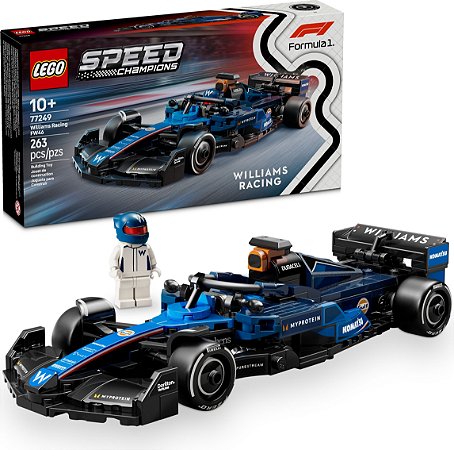 Lego 77249 - Carro de Corrida Willians Racing FW46 F1 - Lego Speed Champions