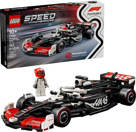 Lego 77250 - Carro de Corrida Moneygram Haas F1 Team VF-24 - Lego Speed Champions