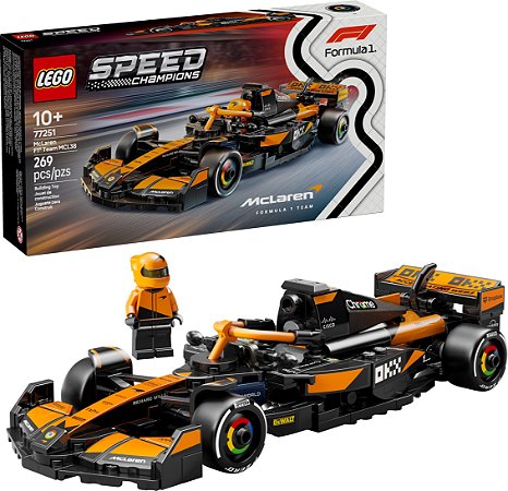 Lego 77251 - Carro De Corrida McLaren F1 Team MCL38 - Lego Speed Champions