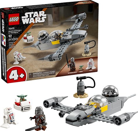 Lego 75410 - Starfighter N-1 de Mando e Grogu - Lego Star Wars
