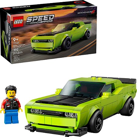 Lego 77237 - Carro Esportivo Dodge Challenger SRT Hellcat - Lego Speed Champions