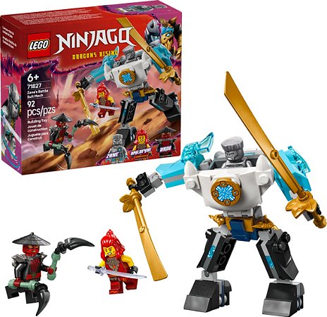Lego 71827 - Traje de Meca de Batalha do Zane - Lego Ninjago
